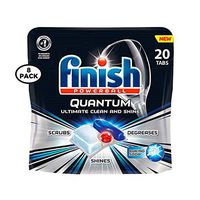 Finish Quantum, with Baking Soda 20 ea (Pack of 8)