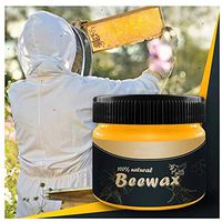 Wood Seasoning Beewax Polish for Wood & Furniture, Home Cleaning All Natural Wood Seasoning Beeswax Furniture Polish Complete Solution Furniture Care Beeswax,Protect and Enhance The Shine (A)