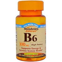 Sundown Vitamin B-6 100 Mg, 150 Count