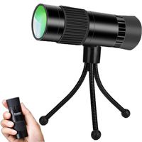 Monocular Telescope,10-100x21 High Power Portable Compact Pocket HD BAK4 Prism Monocular with Weak Night Vision for Adults and Kids, Zoom Monocular Dual Focus Waterproof for Bird Watching,Hunting,Cam