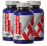 Holy Basil Powder Organic - HOLY Basil Extract - Support Heart (3 Bottles)