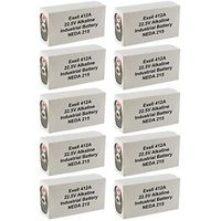 10pc Exell 412A Alkaline 22.5V Battery NEDA 215, 15F20, BLR122