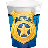 Police Party Cups, 24 ct