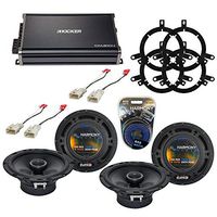 Compatible with Toyota Sequoia 2003-2007 Factory Speaker Upgrade Harmony (2) R65 & CXA300.4 Amp (Renewed)