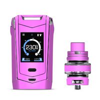 IT'S A SKIN Decal Vinyl Wrap for Smok Species 230W TFV8 Baby V2 Vape Sticker Sleeve Cover/Solid Pink Color