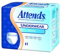Attends Paper Pak Underwear Extra Absorbancy Extra Large - CS/56 - Model AP0740