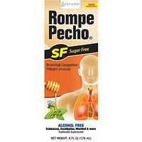 Rompe Pecho SF Sugar Free Cough Syrup 6oz