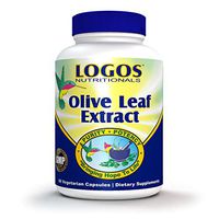 Logos Nutritionals - Olive Leaf Extract - 750mg - Standardized to 18% Oleuropein - 60 Count