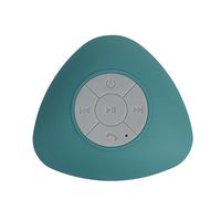 BeU Bluetooth Suction Wireless Shower Speaker, Turquoise