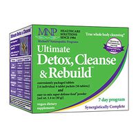 Michael's Naturopathic Programs Ultimate Detox, Cleanse & Rebuild - 56 Vegan Tablets, 1.4 Oz Powder - 7 Day Cleansing & Rebuilding Program - Vegetarian, Gluten Free, Kosher - 7 Servings