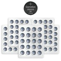 Camelion CR2025 3 Volt Lithium Button Coin Cell Battery (100pk)