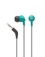 Wicked Audio Brawl Earbud Headphones, (Real Teal)