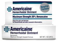 Americaine Hemorrhoidal Ointment, 6 Ounce