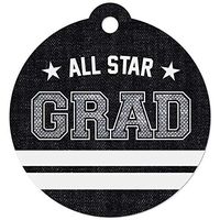 Big Dot of Happiness All Star Grad - Graduation Party Favor Gift Tags (Set of 20)