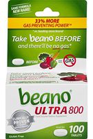 beano Ultra 800 Gas Prevention, Food Enzyme Dietary Supplement, Help Digest Gas-Causing Foods, 100 Tablets