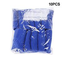 10Pcs Stretchy Flexible Fingers Sleeve Support Finger Protector Sports Band Wraps(Blue)