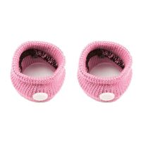 Boyouu 1 Pair Ant Nausea Waist Support Sports Cuffs Safety Wristbands Carsickness Seasick Anti Motion Sickness Wrist Bands(Pink)