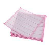5 PCs Wash Dish Cloth Cotton fiber 5 layer thickening cleaning cloth for kitchen towel 11 x 11 Inch AM