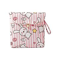 Clothful Organization and Storage,Cartoon Reusable Washable Wet Bag for Sanitary Pad Menstrual Sanitary Aunt Bag Sanitary Towel,Aunt Towel ba g