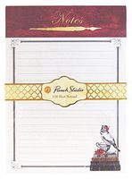 Punch Studio Gold Foil Gilded Edge Note Pad