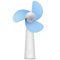 TAKSON Mini Handheld Fan USB Powered Rechargeable Fan with Soft Sponge Blades for Kids,Outdoor and Travel (Rechargeable)