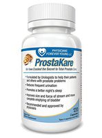 ProstaKare - 2 Month Supply - Complete All-Natural Prostate Health Formula, with 140% More Key Ingredient, Beta Sitosterol & Saw Palmetto