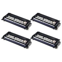 Amsahr 310-8396 Dell 310-8396, 3110, 3115cn Remanufactured Replacement Toner Cartridge with Four Black Cartridges
