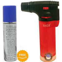 Eagle 4in Refillable Torch Lighter Red PT101