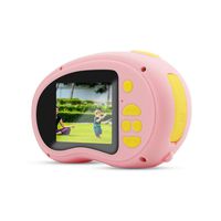 foulon Children Mini Cute Animal Color 2Inch Screen 32G HD Digital Camera,Great Gift for 3-12 Years Old Girl Boys (Pink, Blue) Digital Cameras