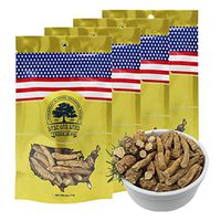 DOL Hand-Selected Sun Dried Cultivated Wisconsin American Ginseng Root Prong 美國威斯康辛州西洋參 花旗參 經濟實惠裝 四袋裝 (113g/Bag)