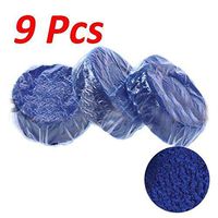 9 Pcs Automatic Bleach Toilet Bowl Tank Cleaner Blue Tablets Flush Cleaner