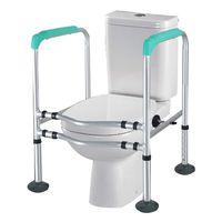 ALY Toilet Safety Handrail Bathroom Adjustable Auxiliary Frame for The Elderly, Disabled Walker, Home Care Railing - 180kg (397lb)