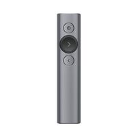 Logitech Spotlight Presentation Remote - Advanced Digital Highlighting with Bluetooth, Universal Compatibility, 30m Range and Quick Charging - Slate