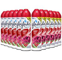 Glade Blooming Peony and Cherry Air Freshener Aerosol, 8 Ounce - 12 per case.