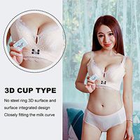 Acoustic Electronic Breast Massage Bra, Frequency Vibration Massage Bra with Bluetooth Music, Breast Promotion Circulation Massage Bra (80)