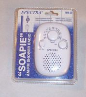 SPECTRA "SOAPIE" (AM/FM SHOWER RADIO)