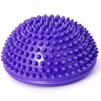 Array - 16cm Half Sized Yoga Balance and Massage Ball (Set Of 2) (Blue)