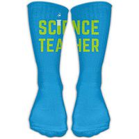 Funny Chemistry Science Teacher Adults Personalized Socks Sport Athletic Cotton 30cm Crew Socks For Men Women