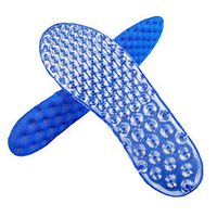 SUPVOX Sports Massage Insoles Training Shoe Inserts Shock Absorbant Insoles for Men and Women 1 Pair (Size 39-40)