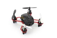 HUBSAN H111 Nano Q4 4-Channel 6 Axis Gyro Mini RC Quadcopter with 2.4Ghz Radio System Mode 2 RTF- Carton Case Black