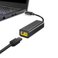 USB C to Slim Tip Adapter, Type C to Slim Tip Charging Convert Lenovo Square Adapter for Lenovo Thinkpad E440 E450 E550 E560 T430 T440 T440S T440P T450 T460 T460S T540P T560,Lenovo Yoga 13 Yoga 11S