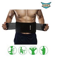 Adjustable Waist Trimmer Breathable Waist Cincher Belt Lumbar Back Braces Tummy Belly Bands Slimming Weight Loss Girdle Belt Body Shaper Slimmer for Outdoors Sports Fitness (S/M)