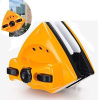 ZHZX Double Sided Magnetic Glass Wiper Cleaner, Household Glass Cleaning Tool, Double Layer Three Layer Thick Faced High Rise Glass Magnetic Cleaning Tool