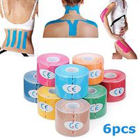 IRISMARU 3pcs Yellow Kinesiology Tape Sports Muscles Care Therapeutic Bandage