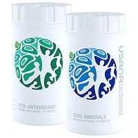 USANA triple action cellular nutrition system: Core Minerals and Vita Antioxidant 112 tablets/ each bottle