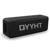 Bluetooth Portable Speaker 5.0 with 20W Bass Sound 24-Hour Playtime, QYYHT Anti-Fall Dustproof IPX7 Waterproof Wireless Speaker with Loud Stereo Sound, Rich Bass for iPhone/iPad/Tablet/Laptop/Echo dot