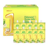 BBEVLY Calamansi Konjac Jelly - Dietary Supplement (10 packs, 5.29 oz)