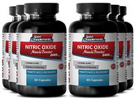 Nitric Oxide Power - Premium Nitric Oxide Muscle Booster - Musclebuilding Sport Edition (6 Bottles - 540 Capsules)