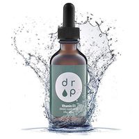 Vitamin D3 Drops 1000 IU - 2 oz Liquid Supplement Vegan from Lichen, for Bone Strength, Improved Mood - No Artificial Preservatives, Non-GMO, Gluten Free