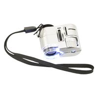 Apexel 63x Mini LED and UV Light Pocket Jewellery Loupe Magnifier Microscope Lens with Back Case for Samsung Galaxy S6